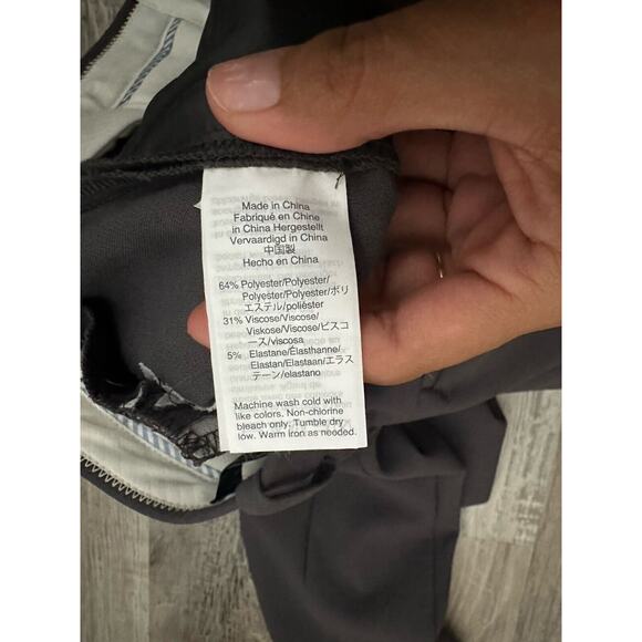 J. Crew High-Rise Cameron Pant in Four-Season Stretch Gray Size 0 - Picture 6 of 7